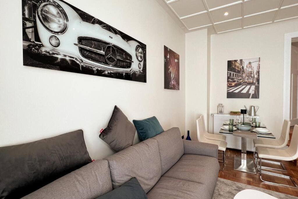 Soul-Apartment Terrasse Privat-Parkplatz Boxspringbett 55Zoll Tv Wlan Leipzig Buitenkant foto